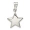 Sterling Silver Star Charm Pendant Celestial Jewelry 23mm x 16mm